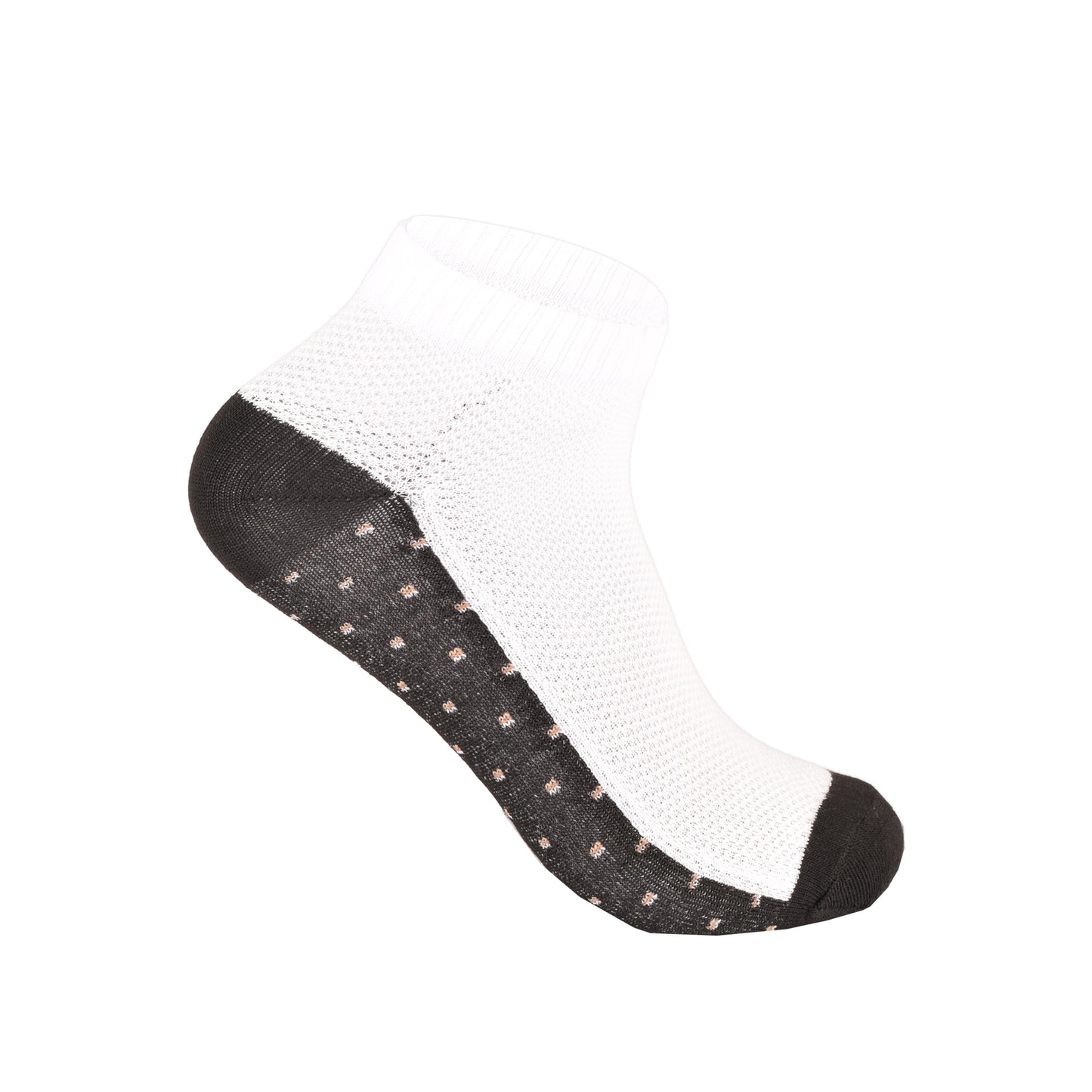 Mens Trainer Socks - Pin Dot Pattern (12 Pairs)