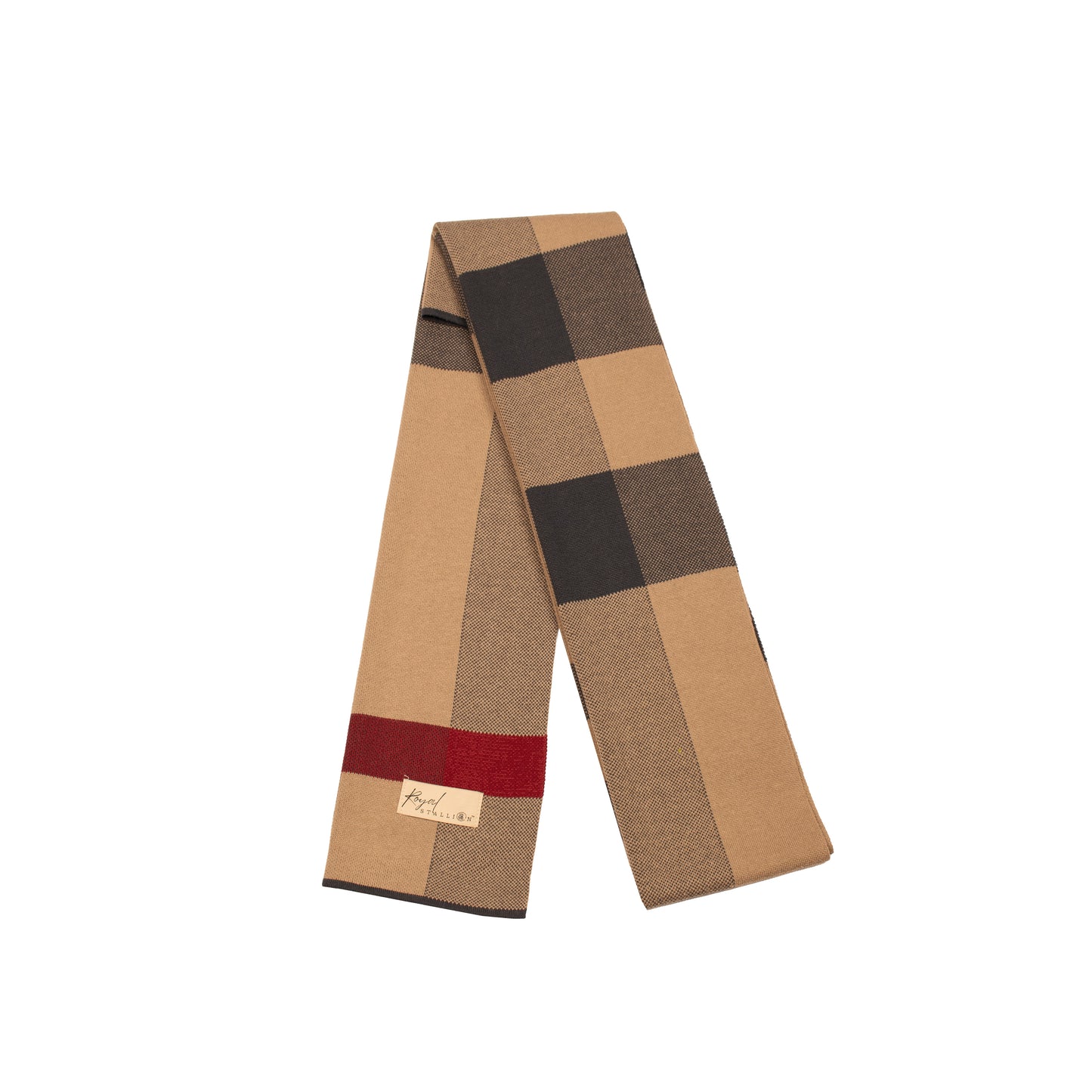 Mens Supersoft Luxury Woven Scarves - Heritage Check