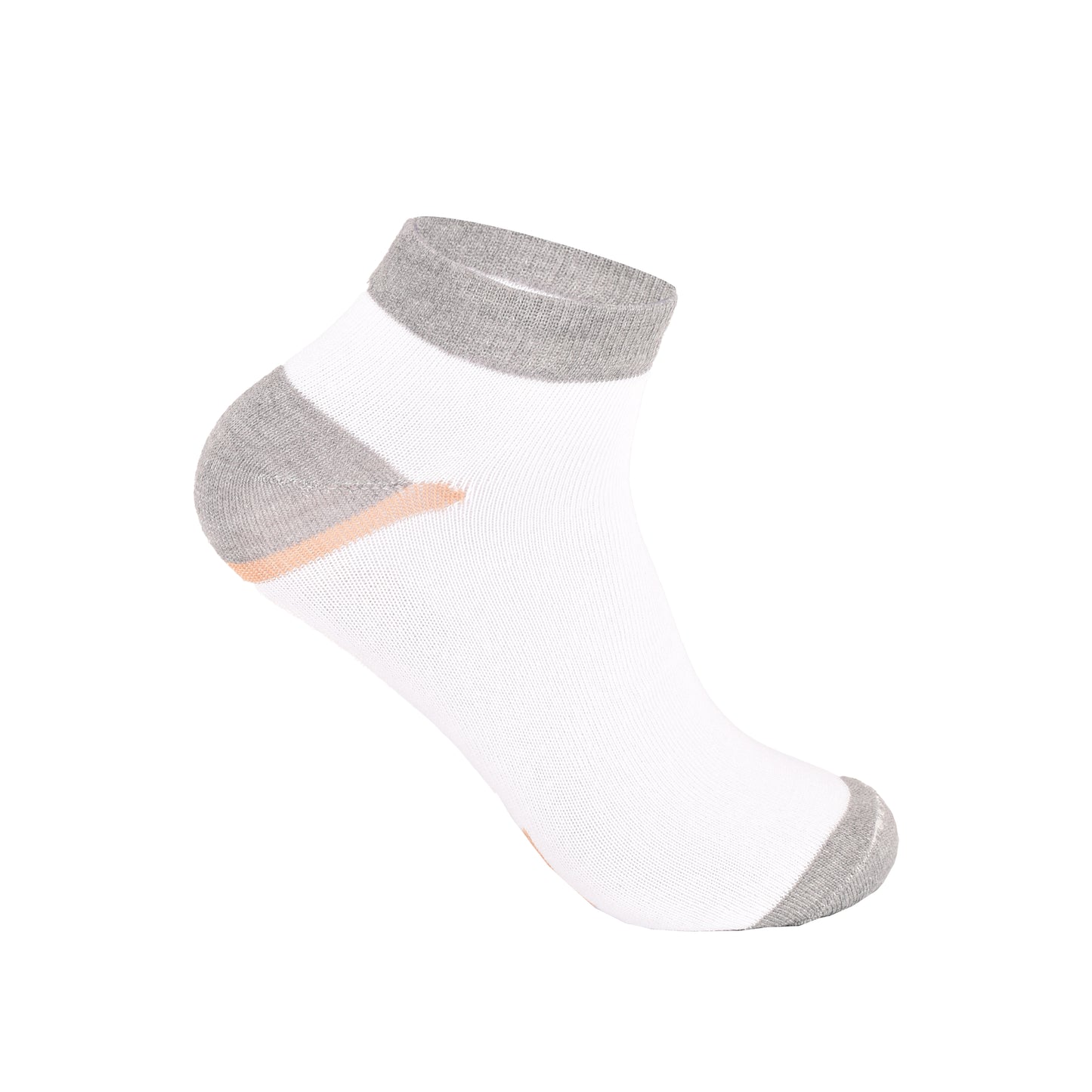 Mens Trainer Socks - Curved Colour Block Pattern (12 Pairs)