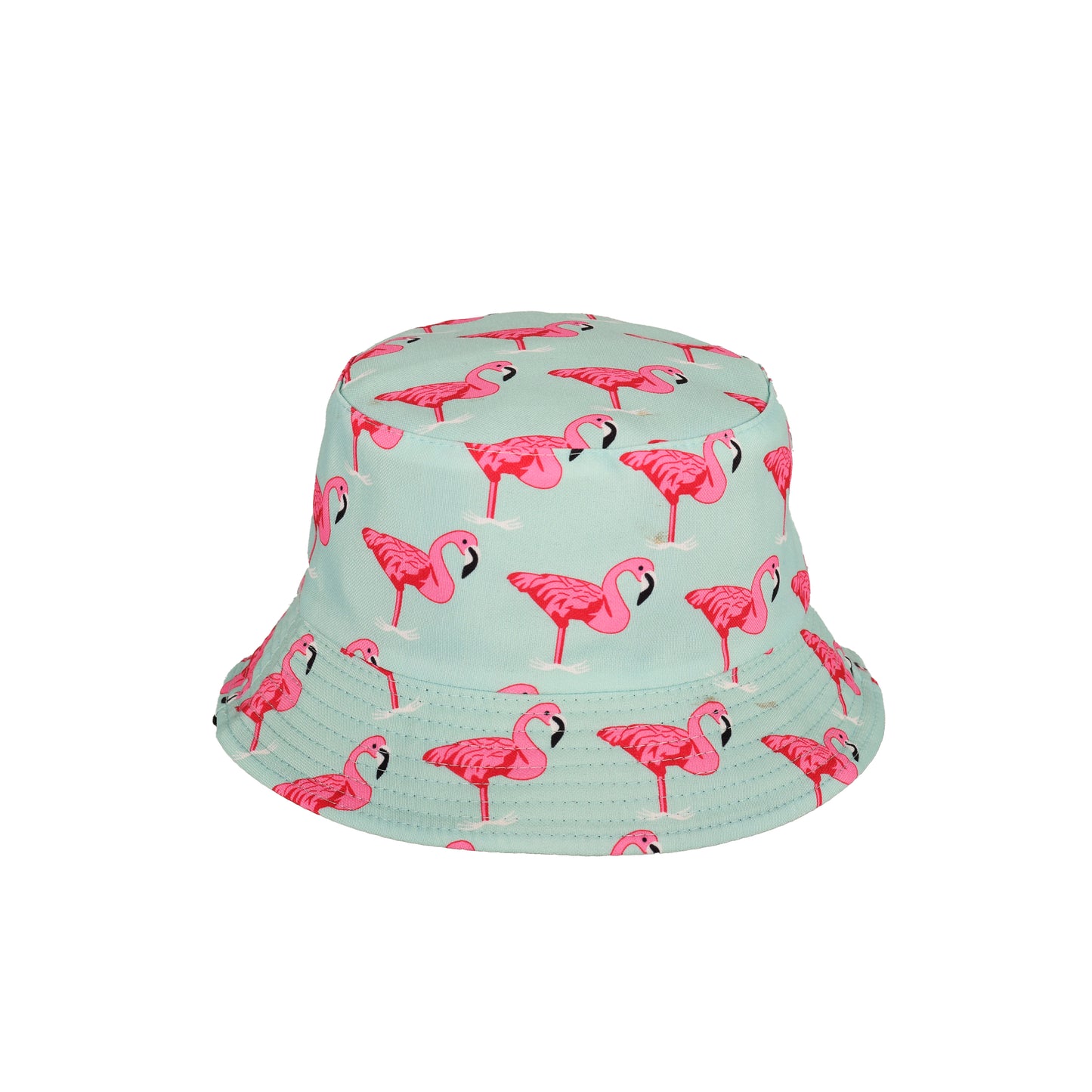 Reversible Flamingo Print Bucket Hat – Assorted Colours
