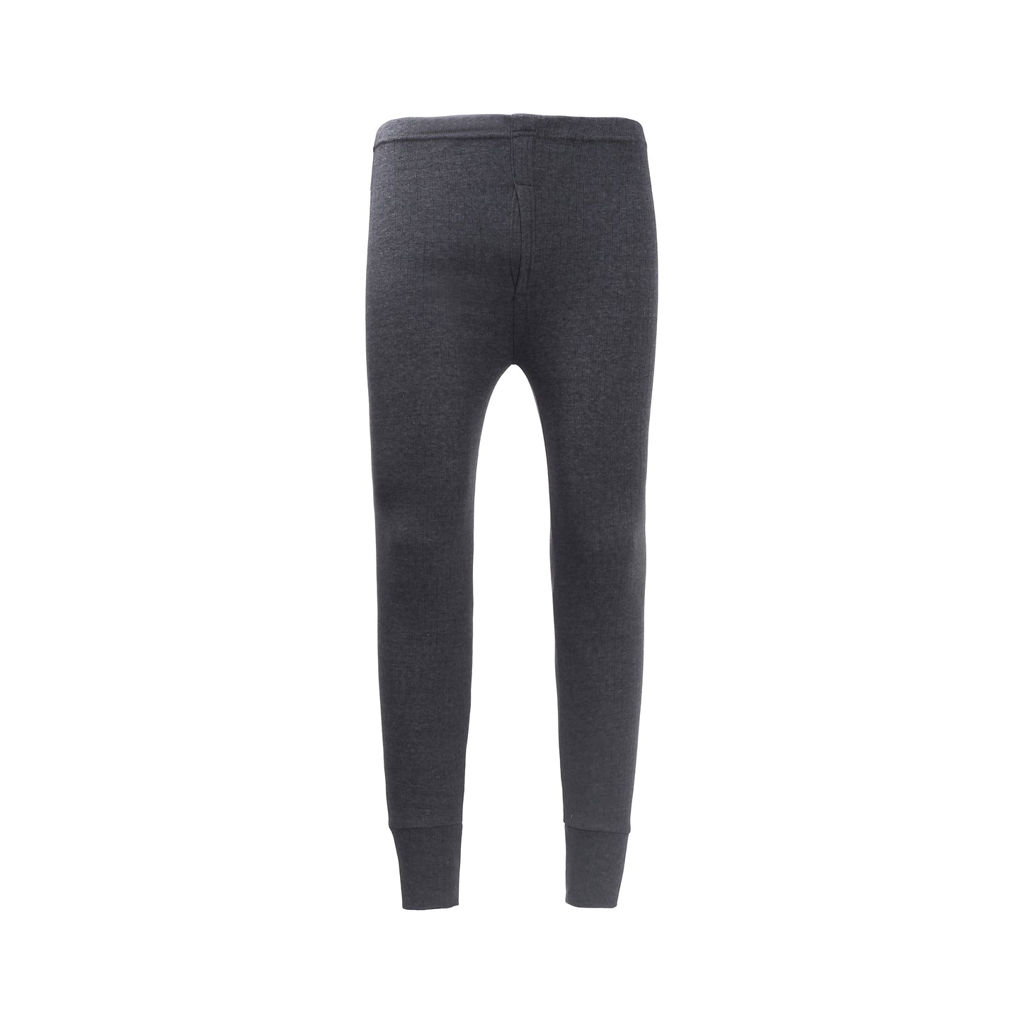 Mens Brushed Thermal Long Johns - Charcoal (Pack of 6)