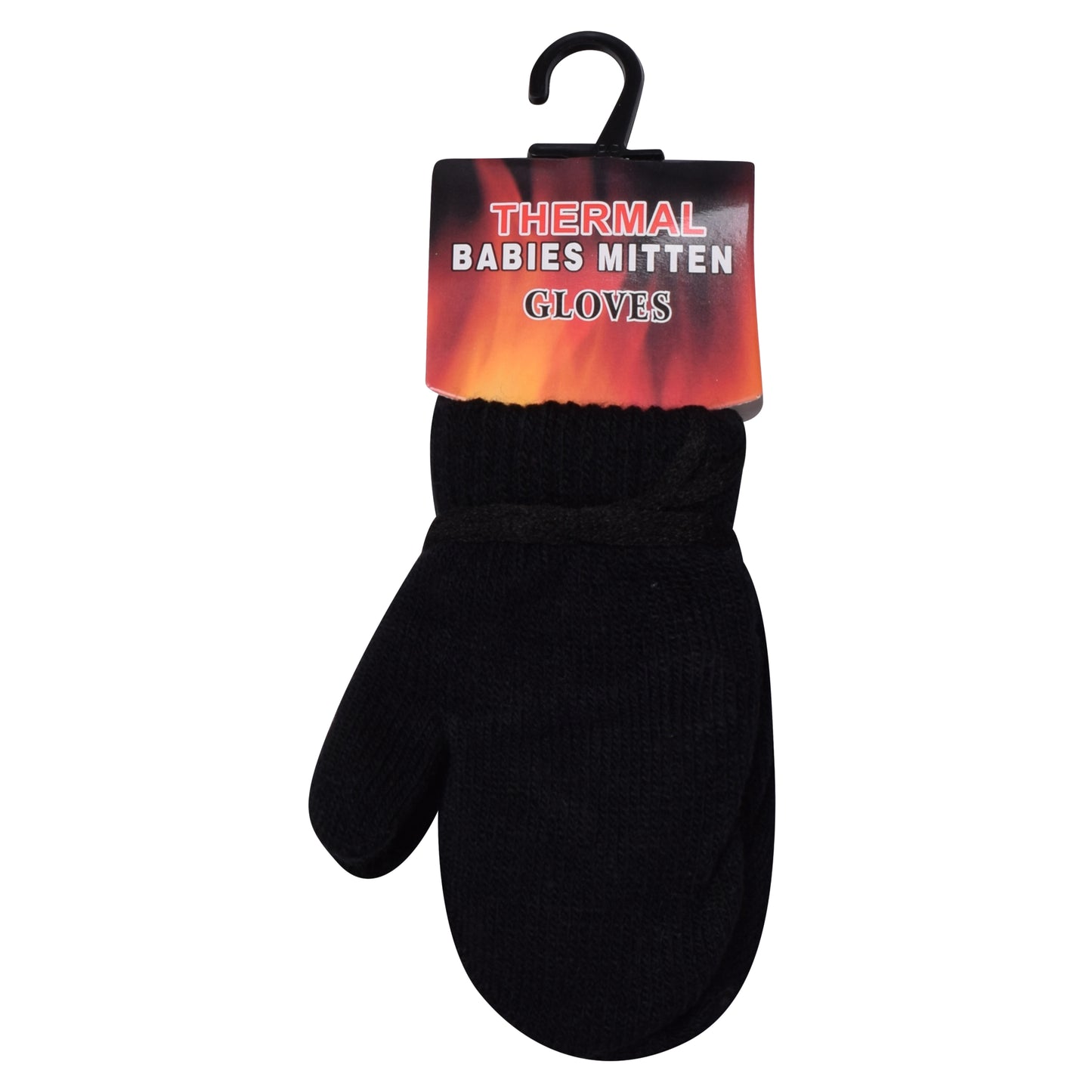 PRO HEAT™ Kids Thermal Magic Gloves - Babies Mitten (All Black)