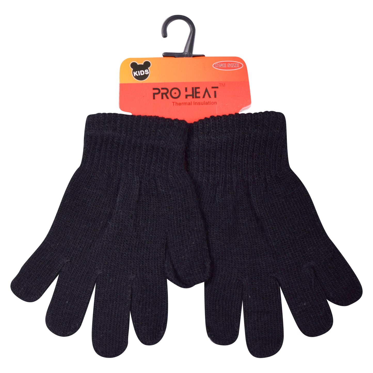 PRO HEAT™ Kids Thermal Magic Gloves - Black