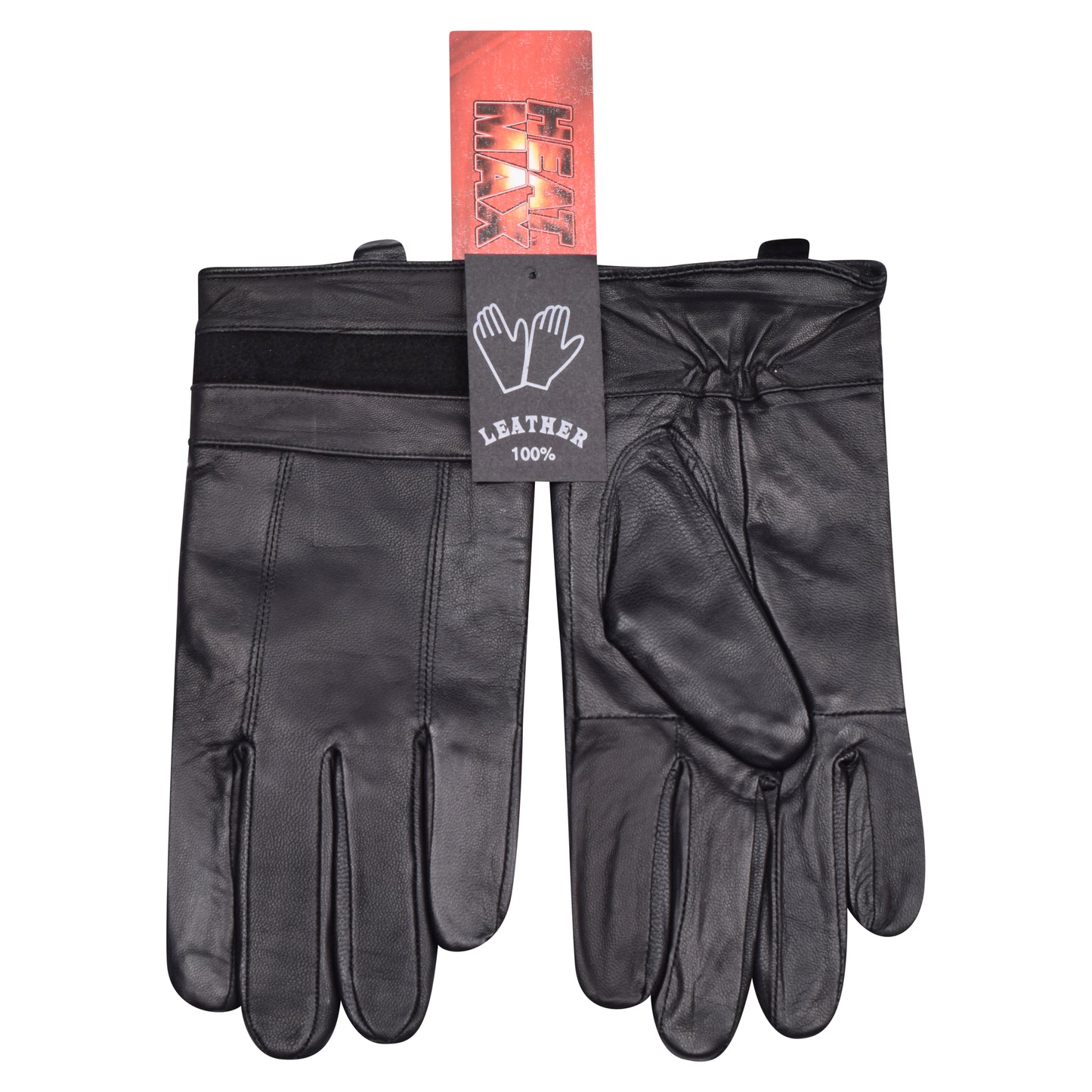Ladies Classic Leather Gloves - Black (12 Pairs)