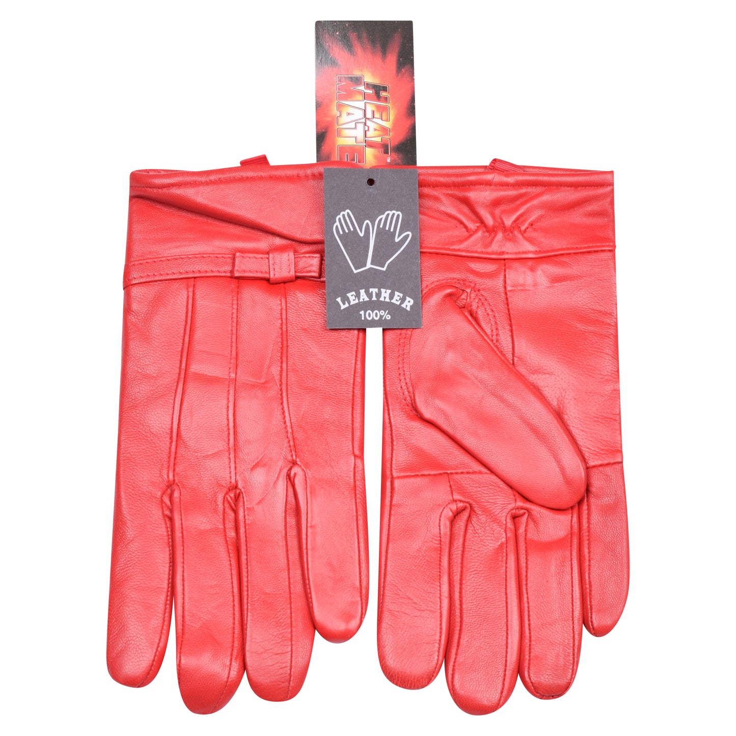 Ladies Chic Bow Leather Gloves - Assorted (24 Pairs)