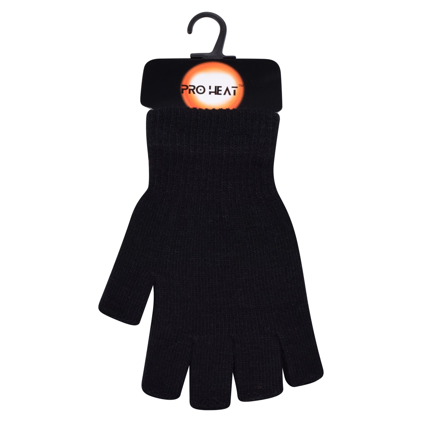 Unisex Magic Fingerless Gloves - Black (12 Pairs)