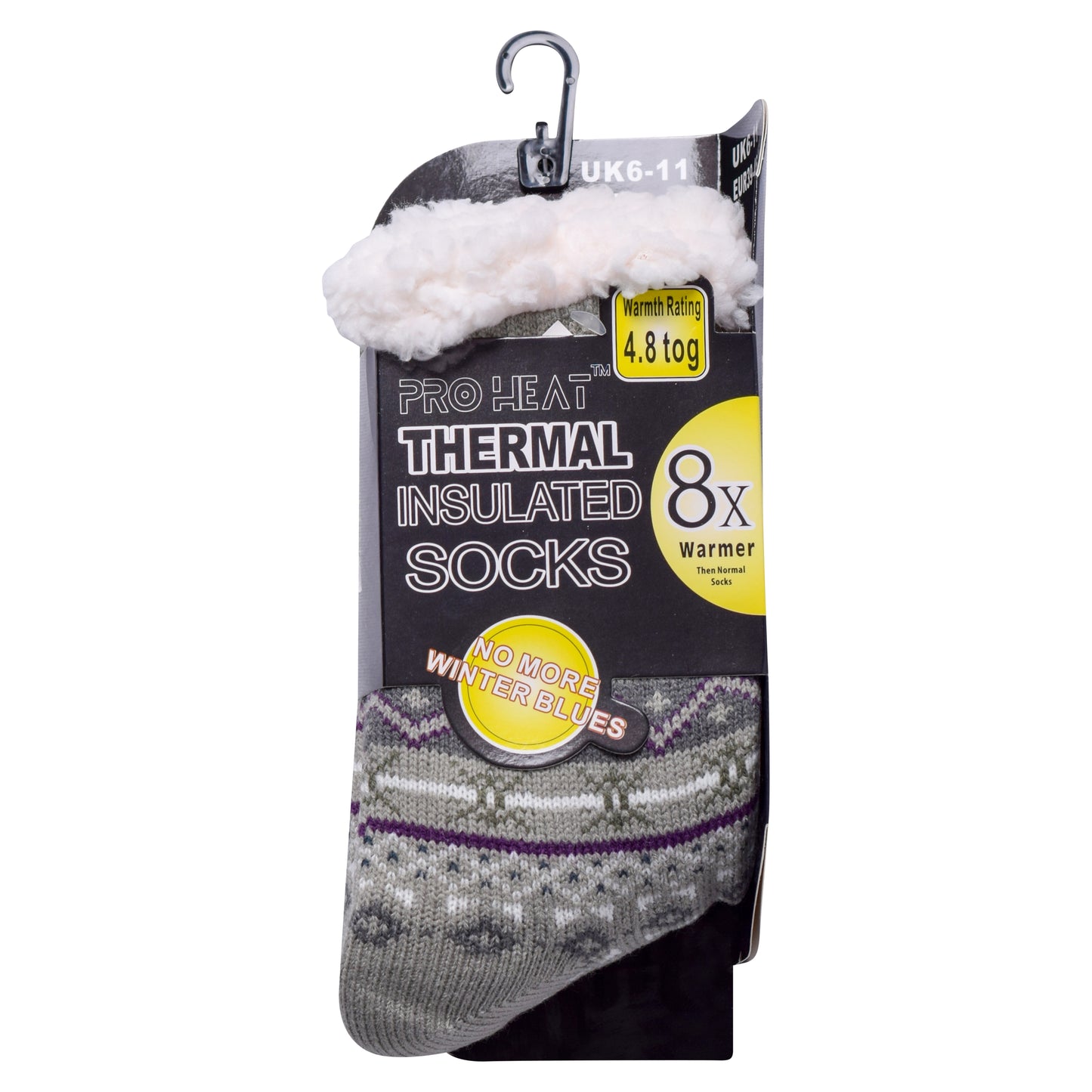 Mens 4.8 TOG Cozy Slipper Socks - Aztec