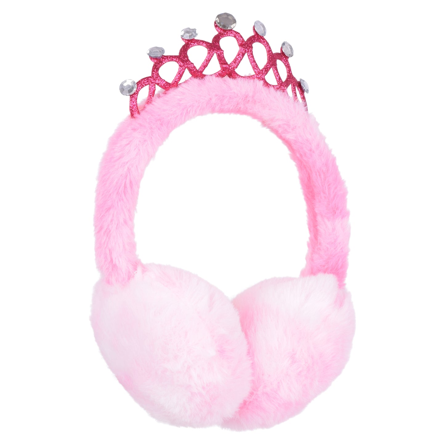 Cosy Kids Earmuffs with Magical Lights - Princess Crown (Tie Dye)
