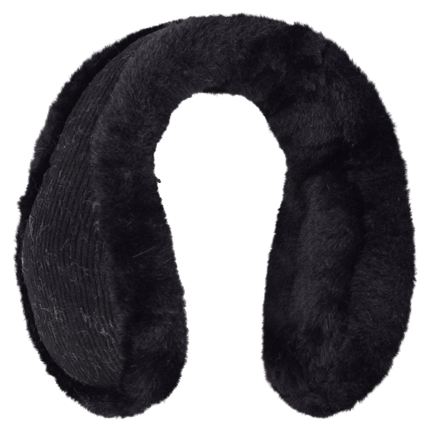 Adjustable & Foldable Fur Lined Earmuffs - Lined