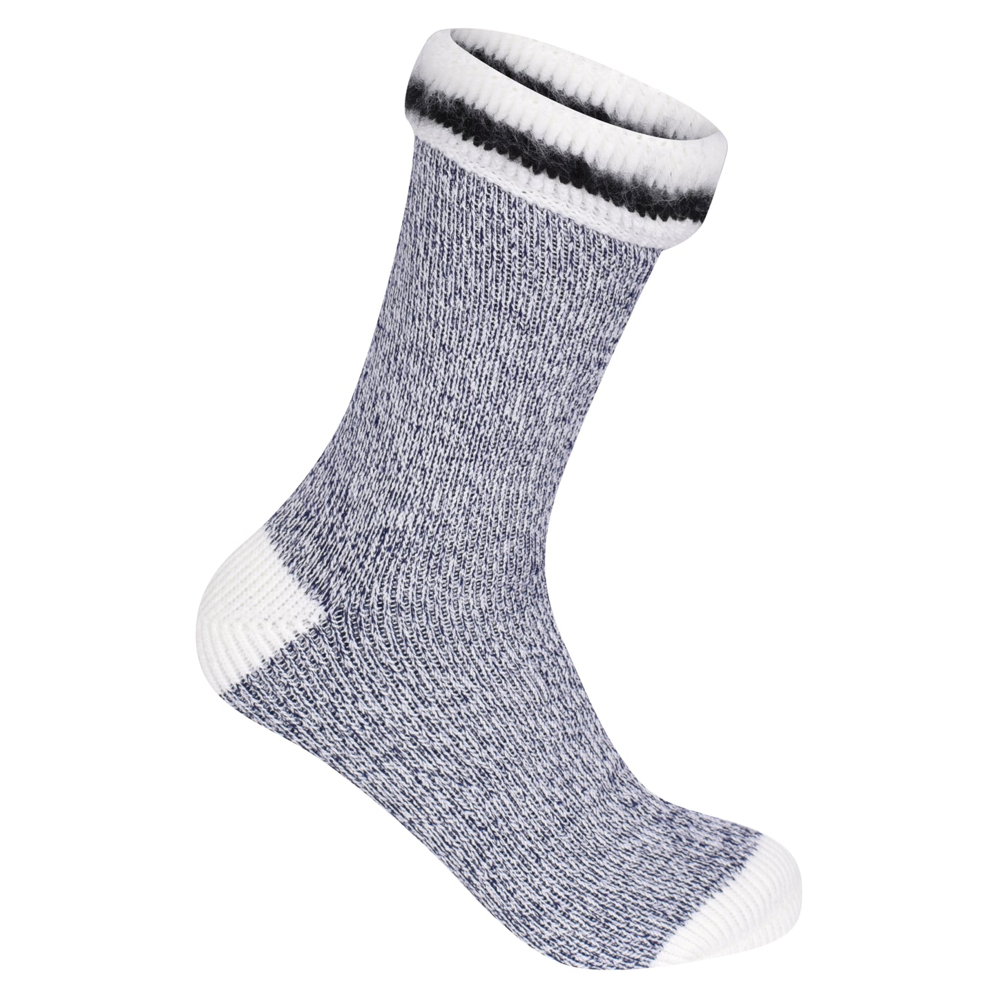 Mens 2.4 TOG Thermal Socks - Melange Colours (12 Pairs)