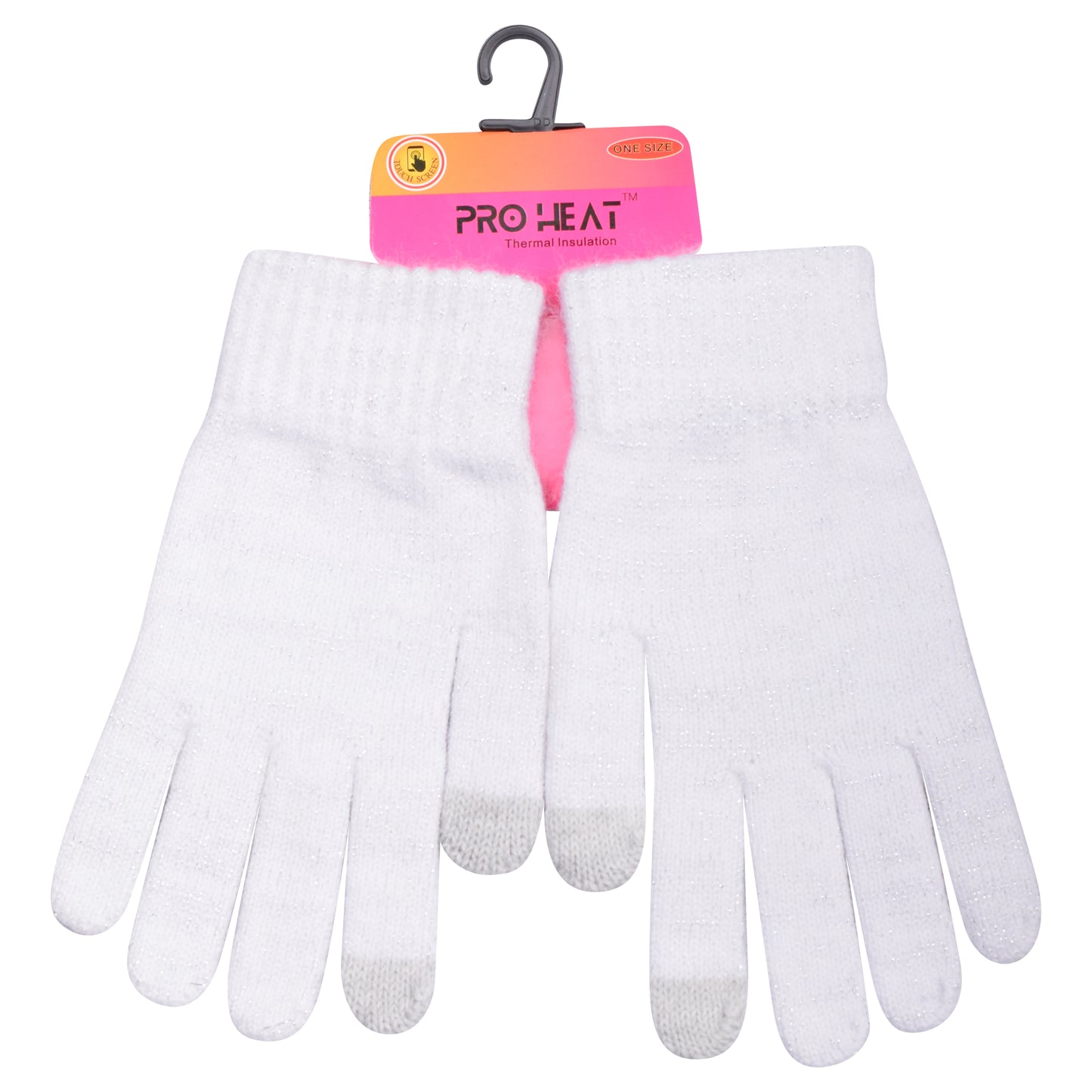 Ladies Sparkling Knitted Gloves - Assorted (12 Pairs)