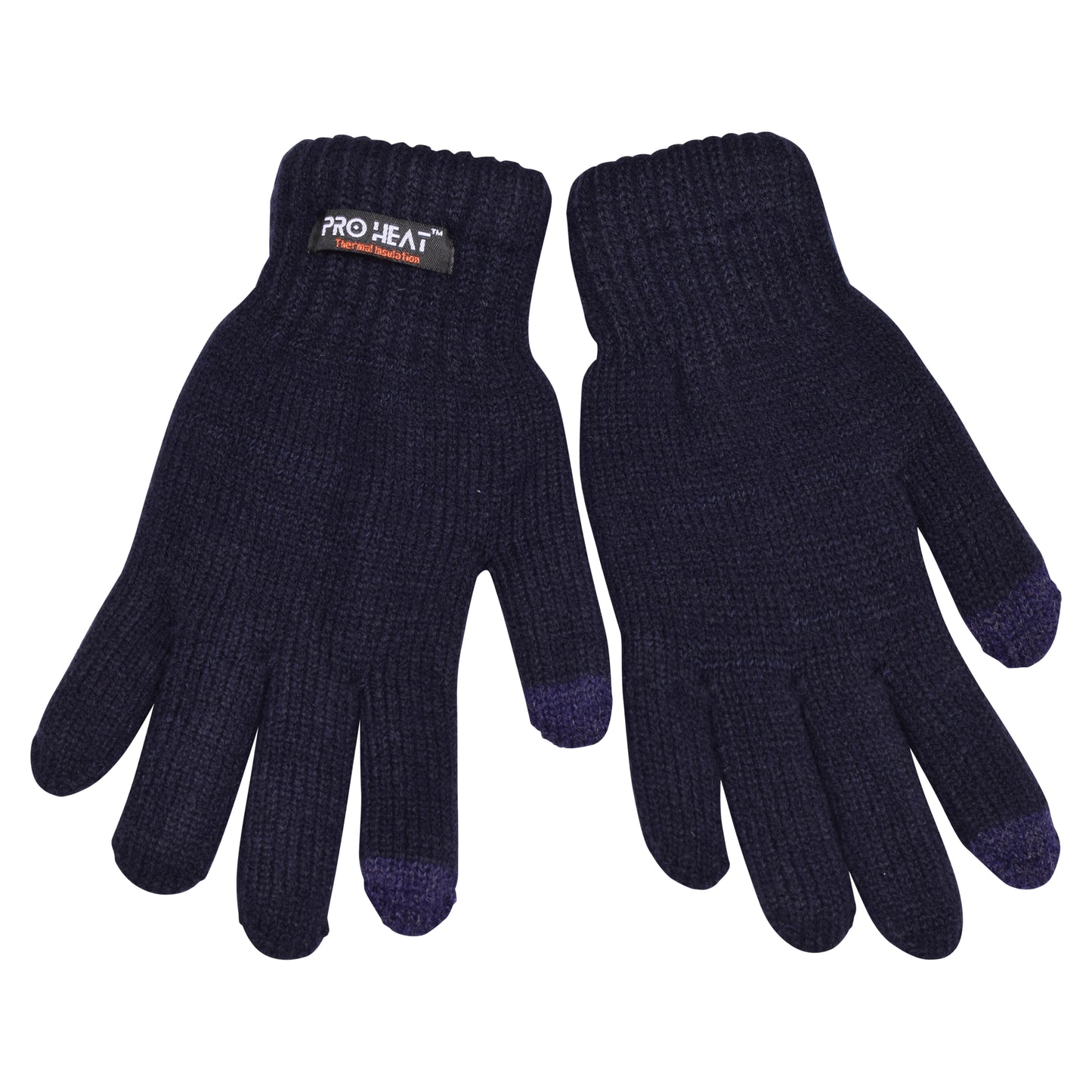 Ladies Thermal Insulated Knitted Gloves - Assorted (12 Pairs)