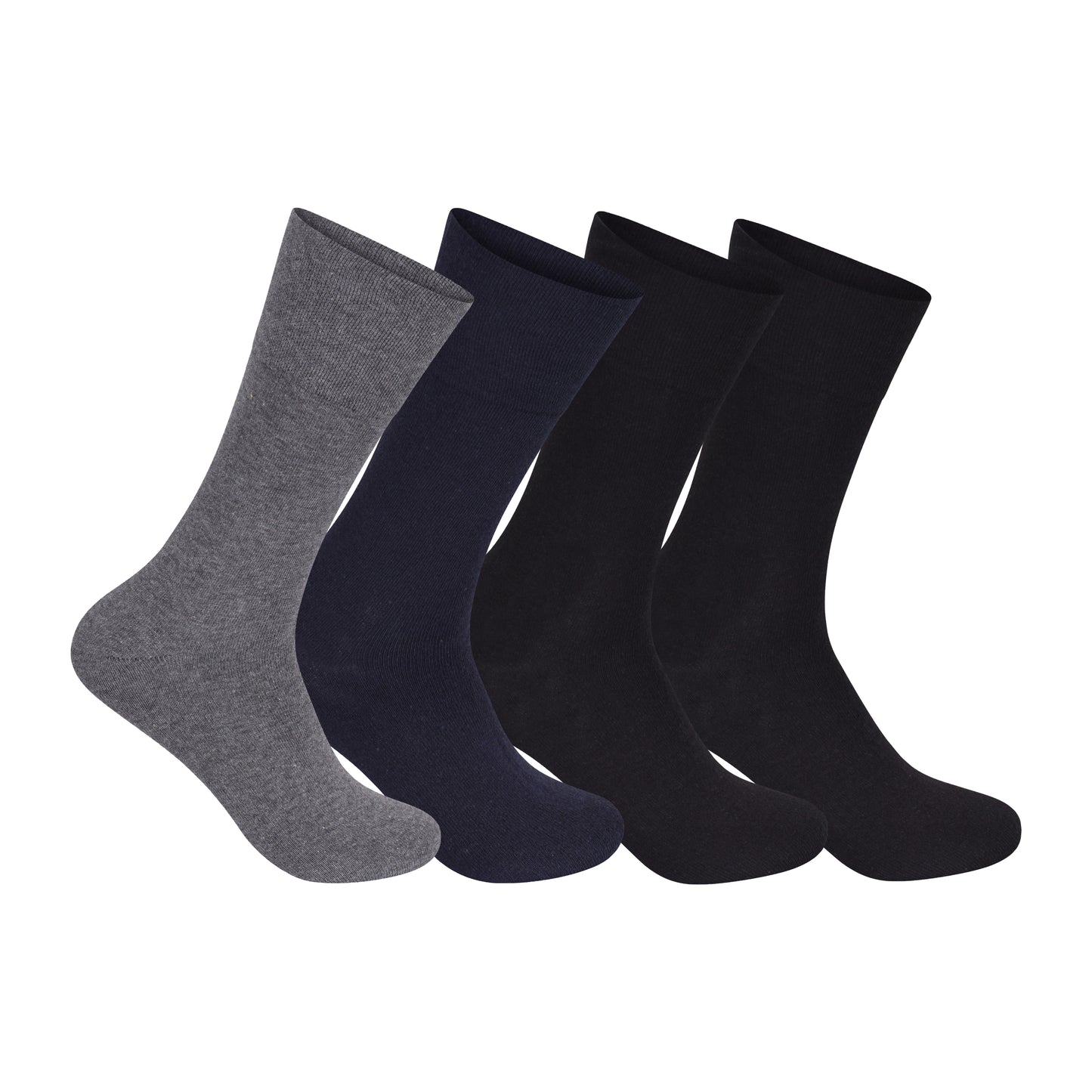 Mens Non Elastic Diabetic Socks - Assorted BNG (12 Pairs)