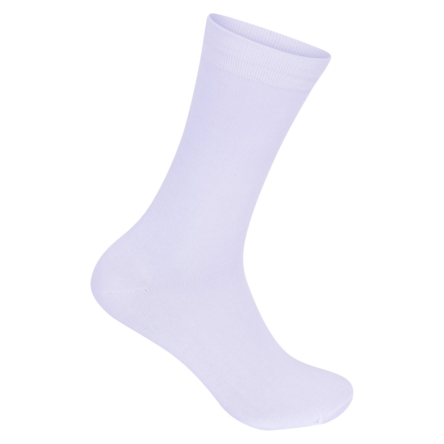Mens Dress Socks - White (12 Pairs)