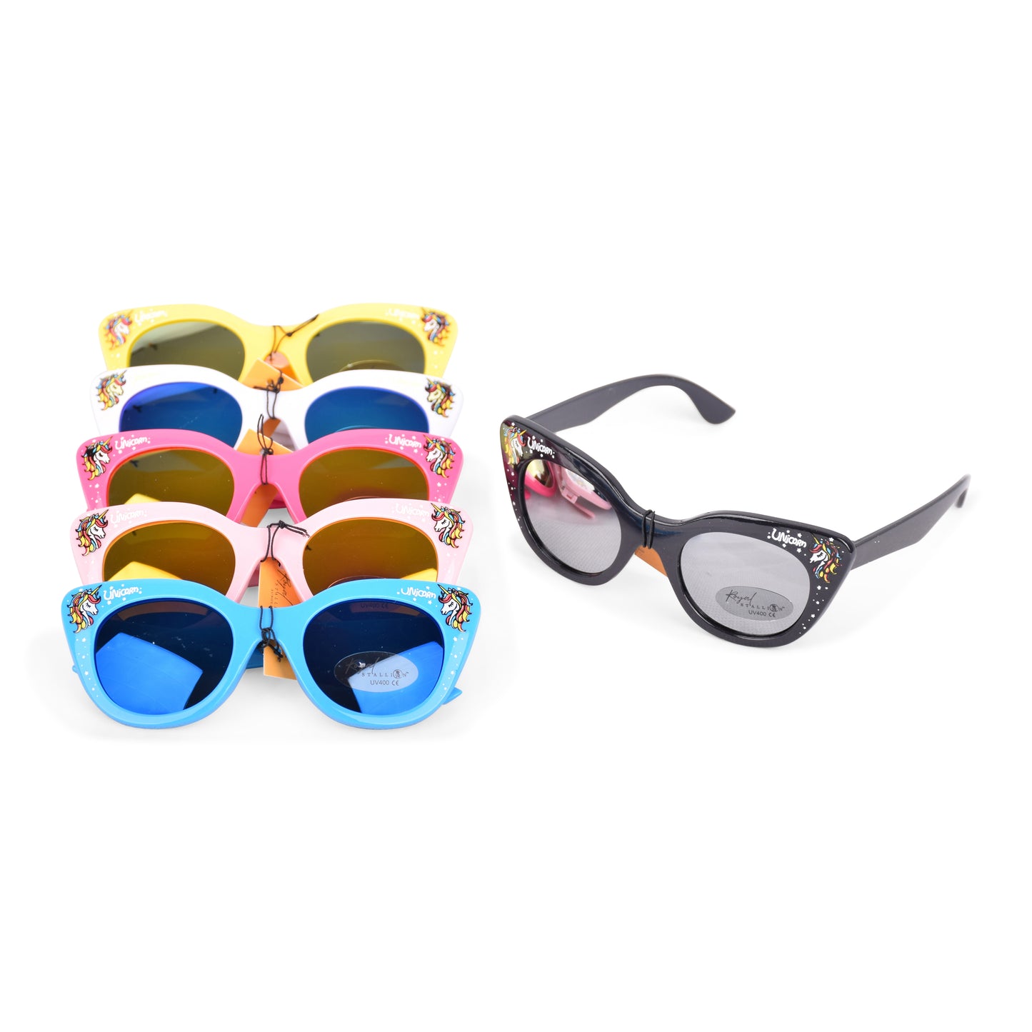 Kids Unicorn Sunglasses - GSG-3 (12 Units)