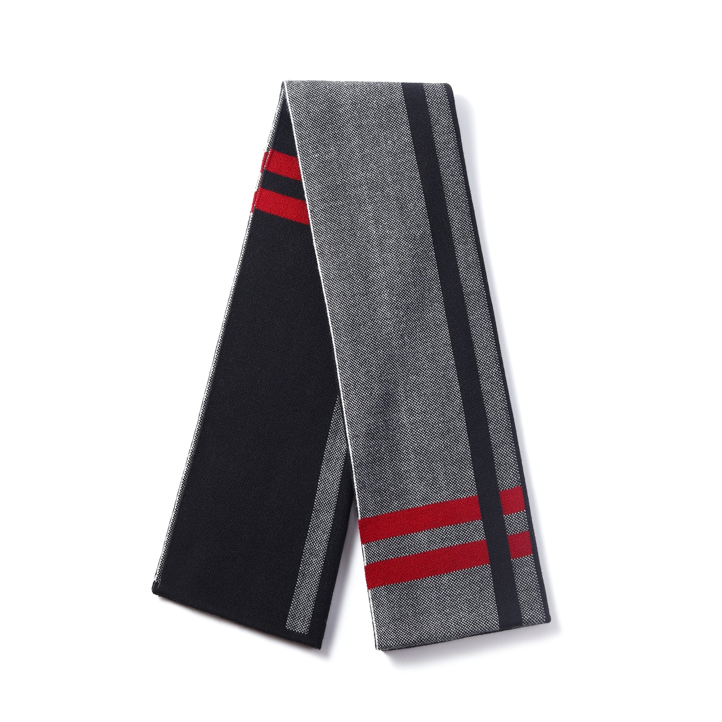 Mens Supersoft Luxury Jacquard Scarves - Striped