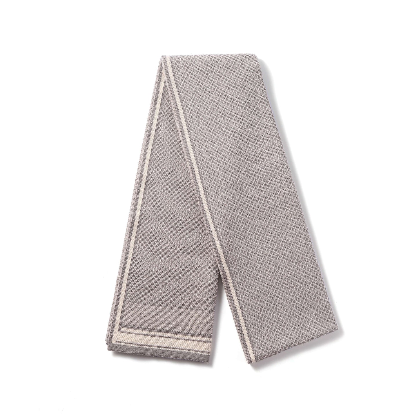 Mens Supersoft Luxury Woven Scarves - Diamond Knit