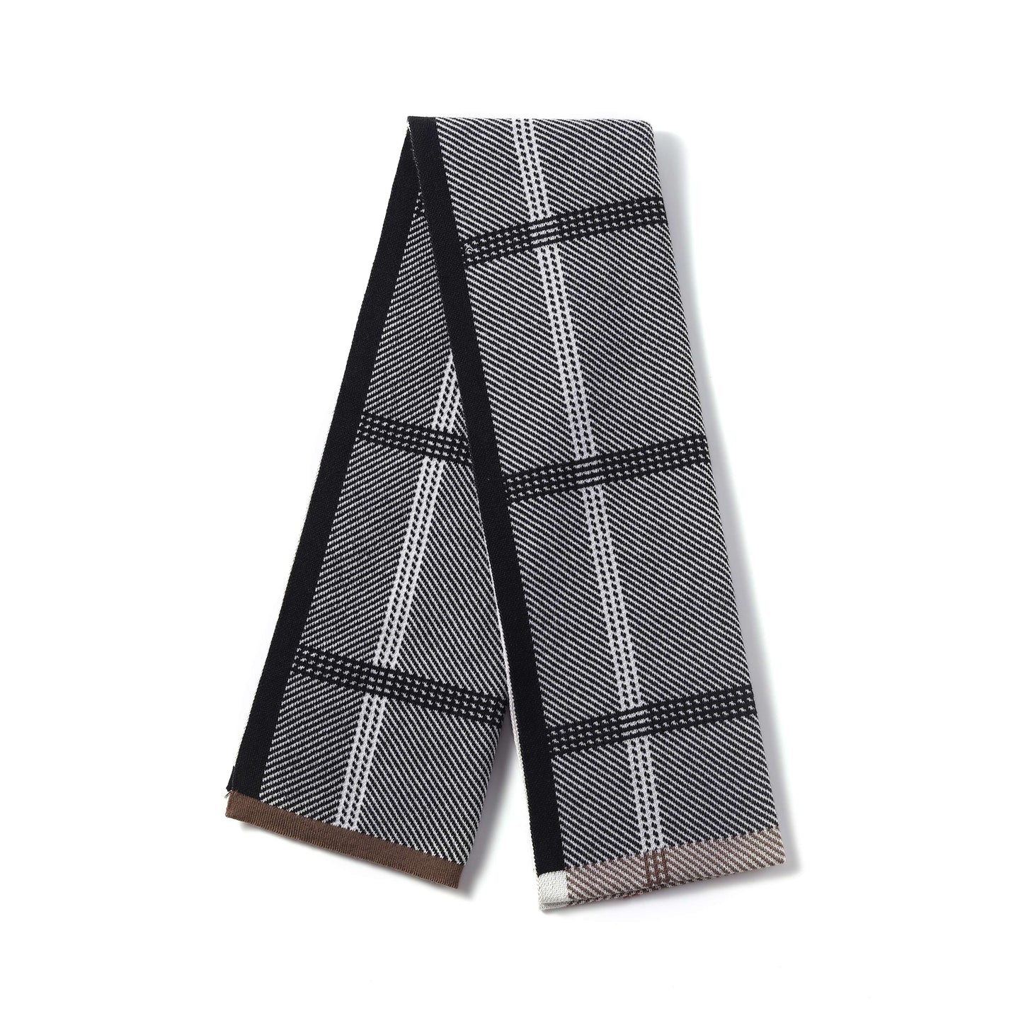 Mens Supersoft Luxury Woven Scarves - Check