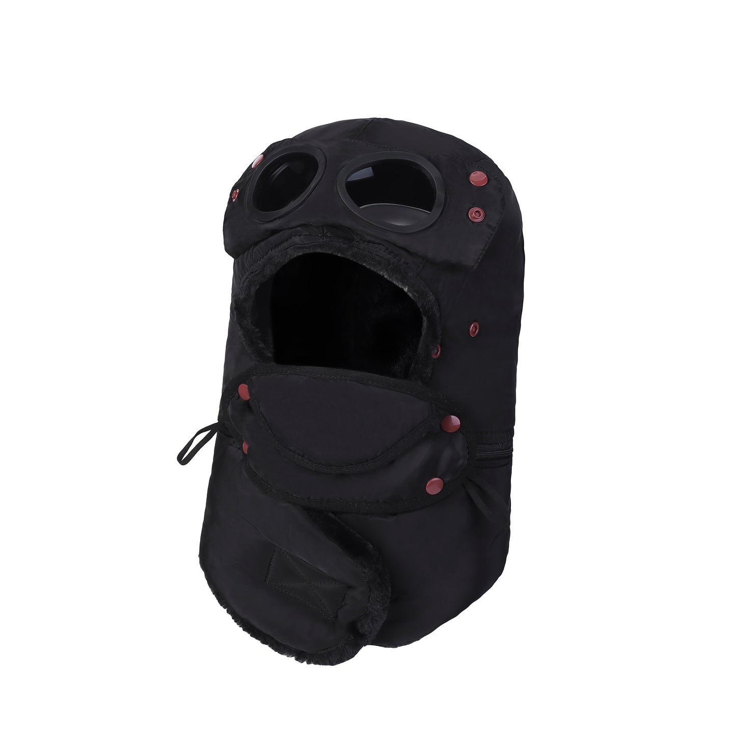 Royal Stallion Goggle Trapper Hat – Faux Fur Lined