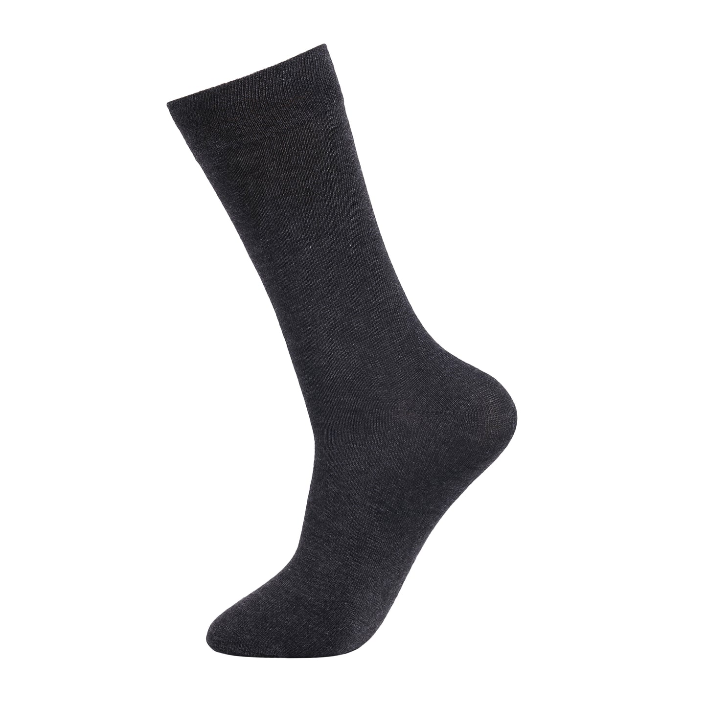 Mens Non Elastic Diabetic Socks - Plain Greys (12 Pairs)