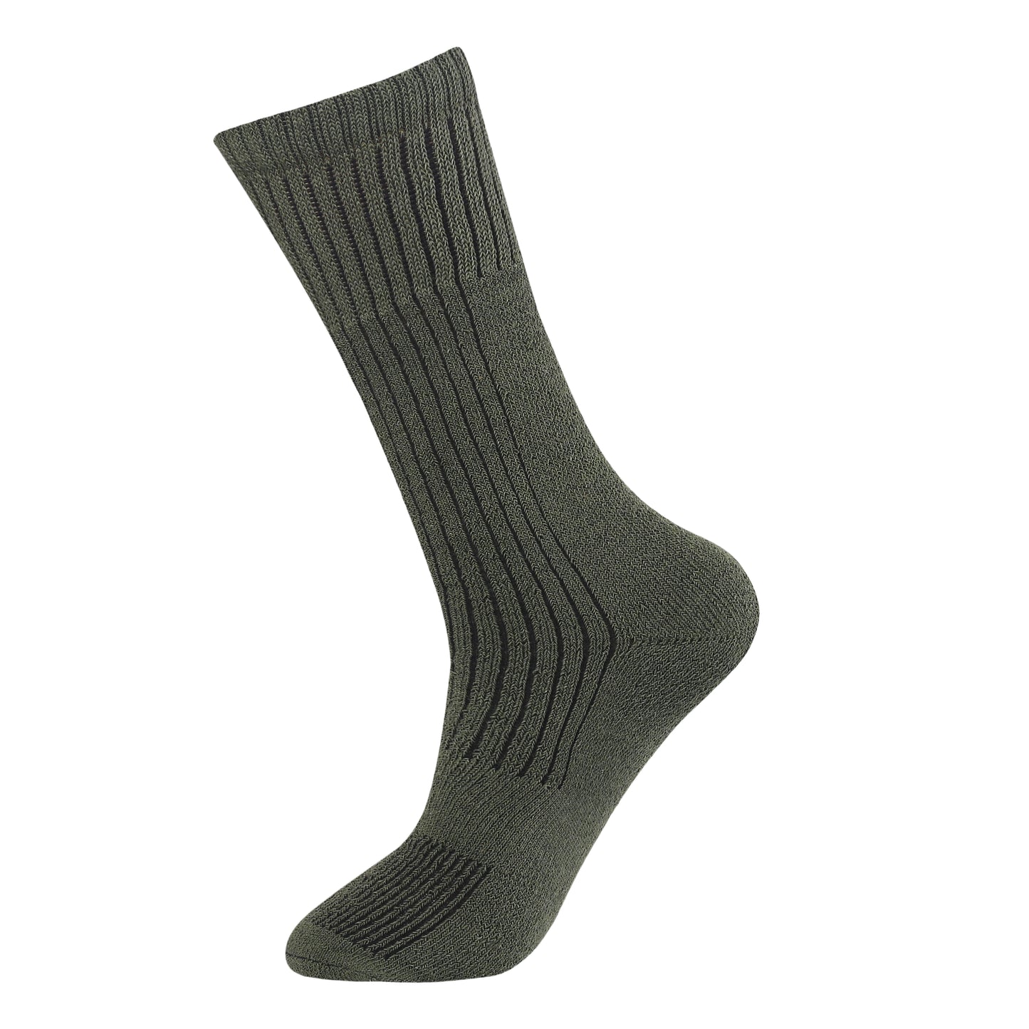 Mens Military Combat Long Socks (12 Pairs)