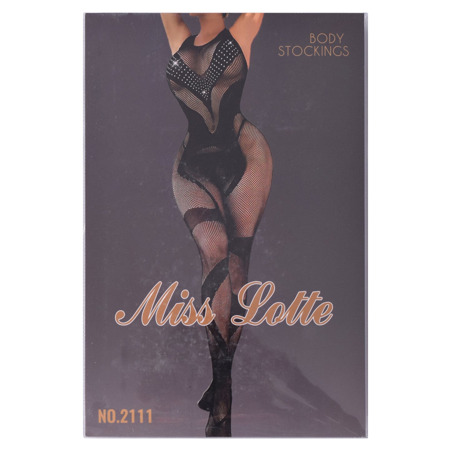 Rhinestone Fishnet Full Bodystocking