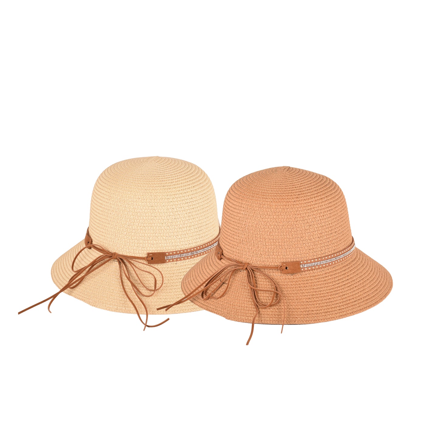 Ladies Elegant Cloche Hat with Diamante Tie Band – LHT-20