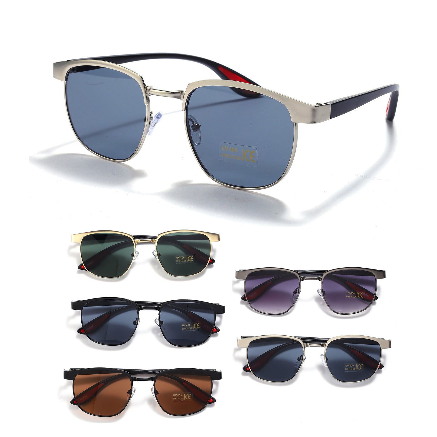Royal Stallion Classic R Inspired Sunglasses - LMSG10 (12 Units)
