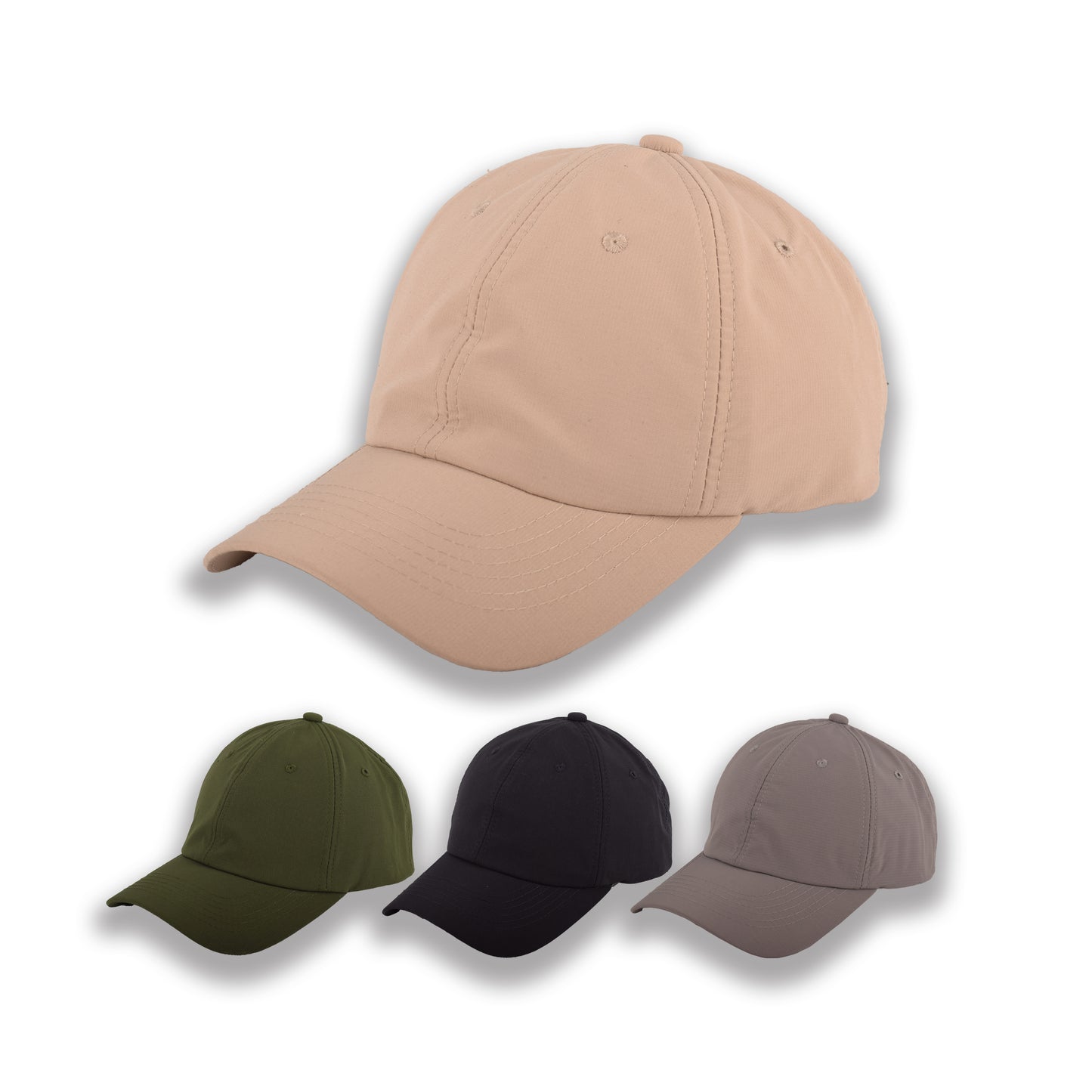 Plain Waterproof Baseball Caps