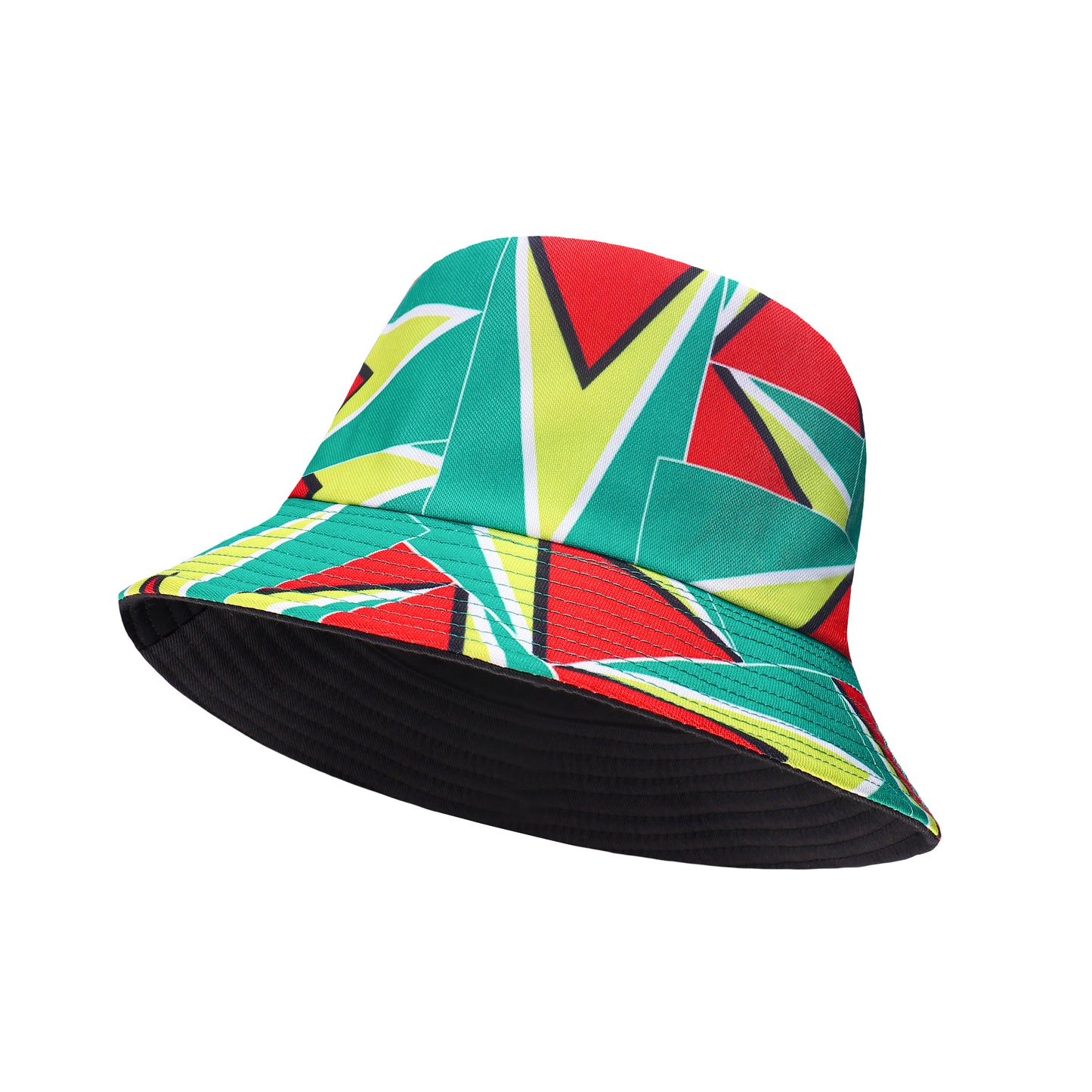 Reversible Guyana Printed Cotton Bucket Hats