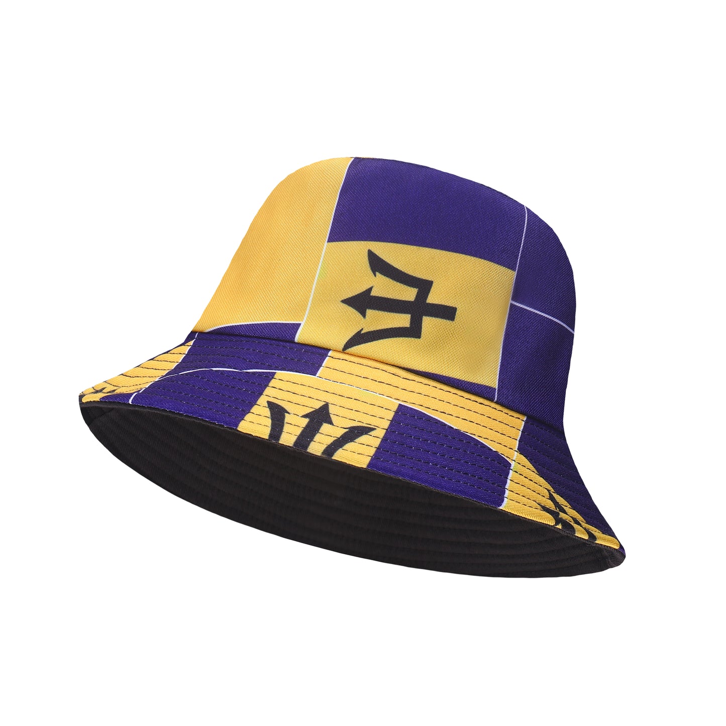 Reversible Barbados Printed Cotton Bucket Hats