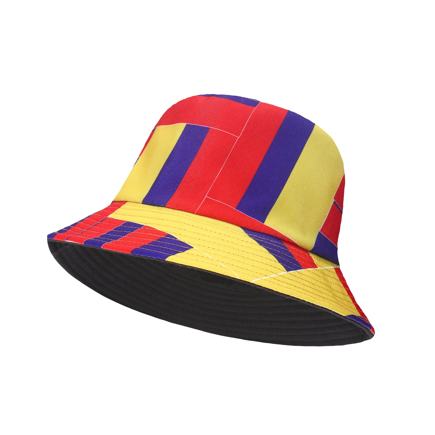 Reversible Colombia Printed Cotton Bucket Hats