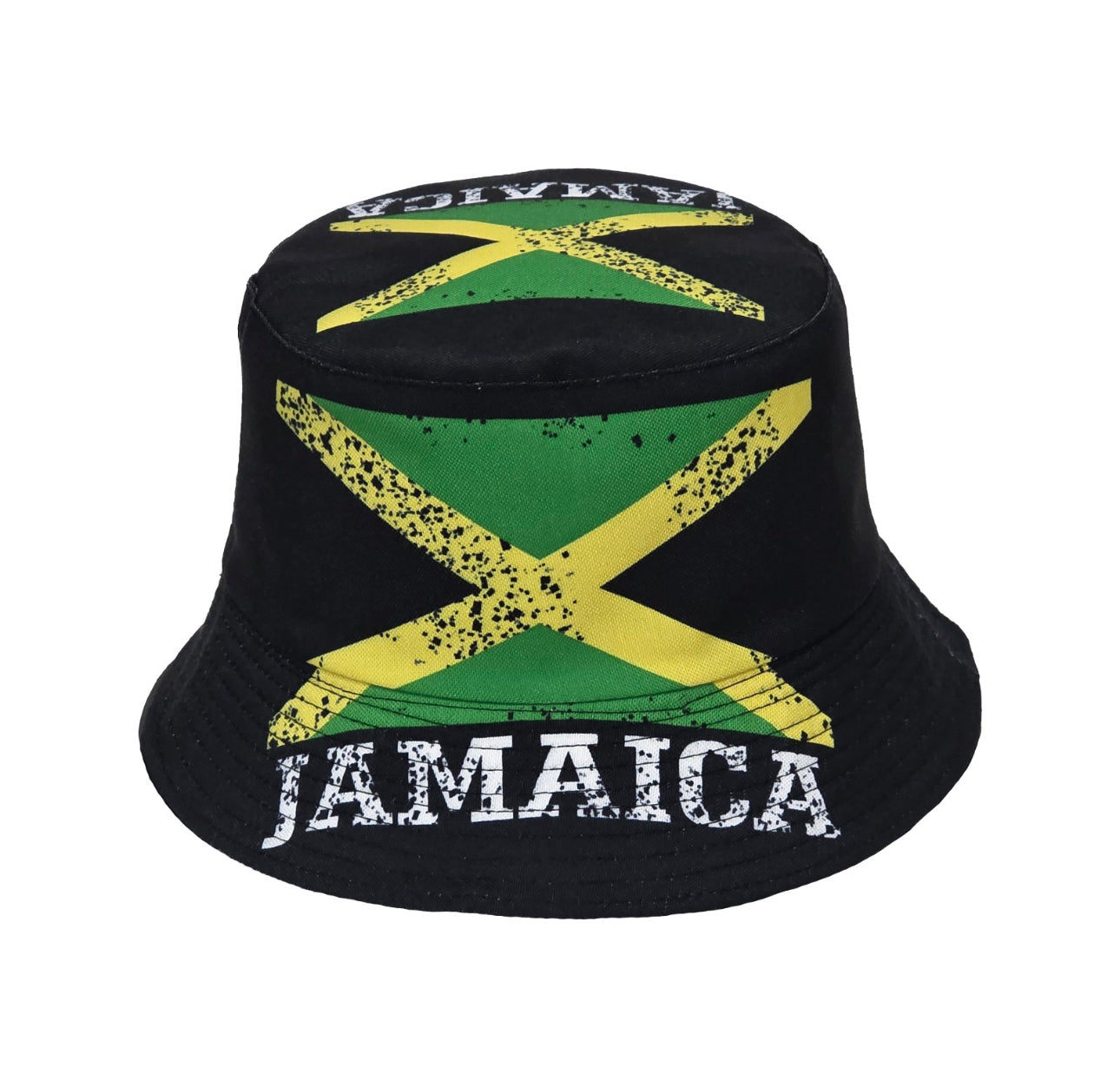 Reversible Jamaica Distressed Cotton Bucket Hats