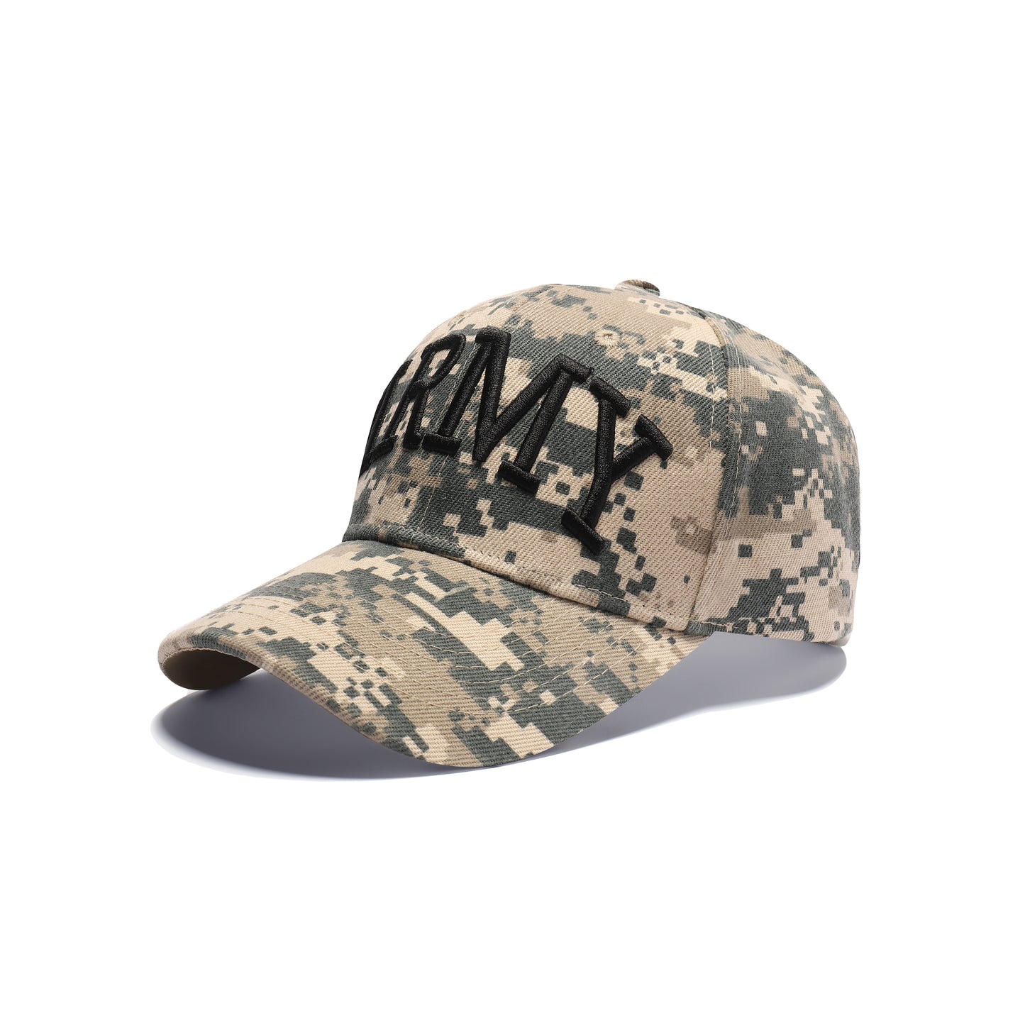 Camo Army Embroidered Baseball Caps