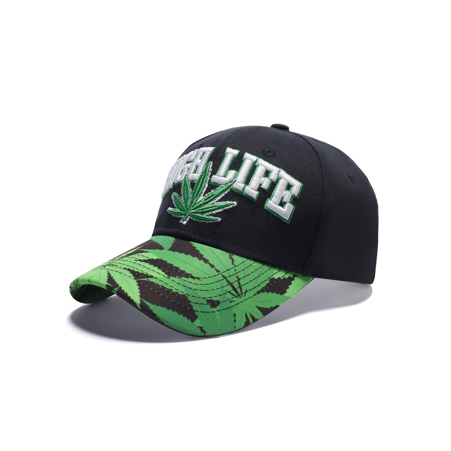 High Life Ganja Embroidered Baseball Caps