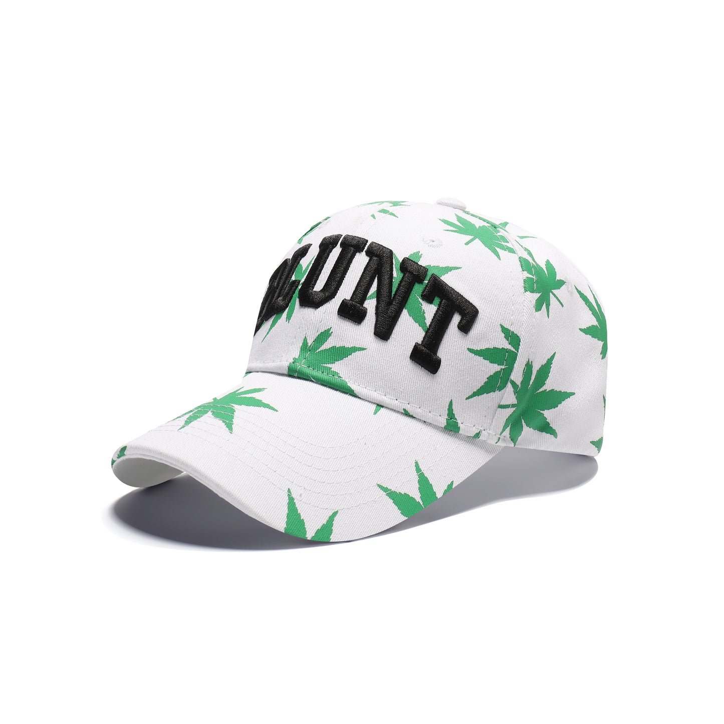 Ganja Leaf Blunt Embroidered Baseball Caps