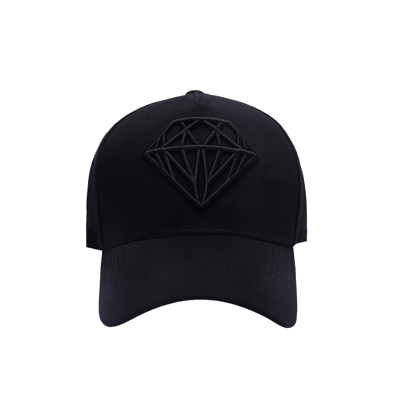 Diamond Embroidered Streetwear Baseball Caps