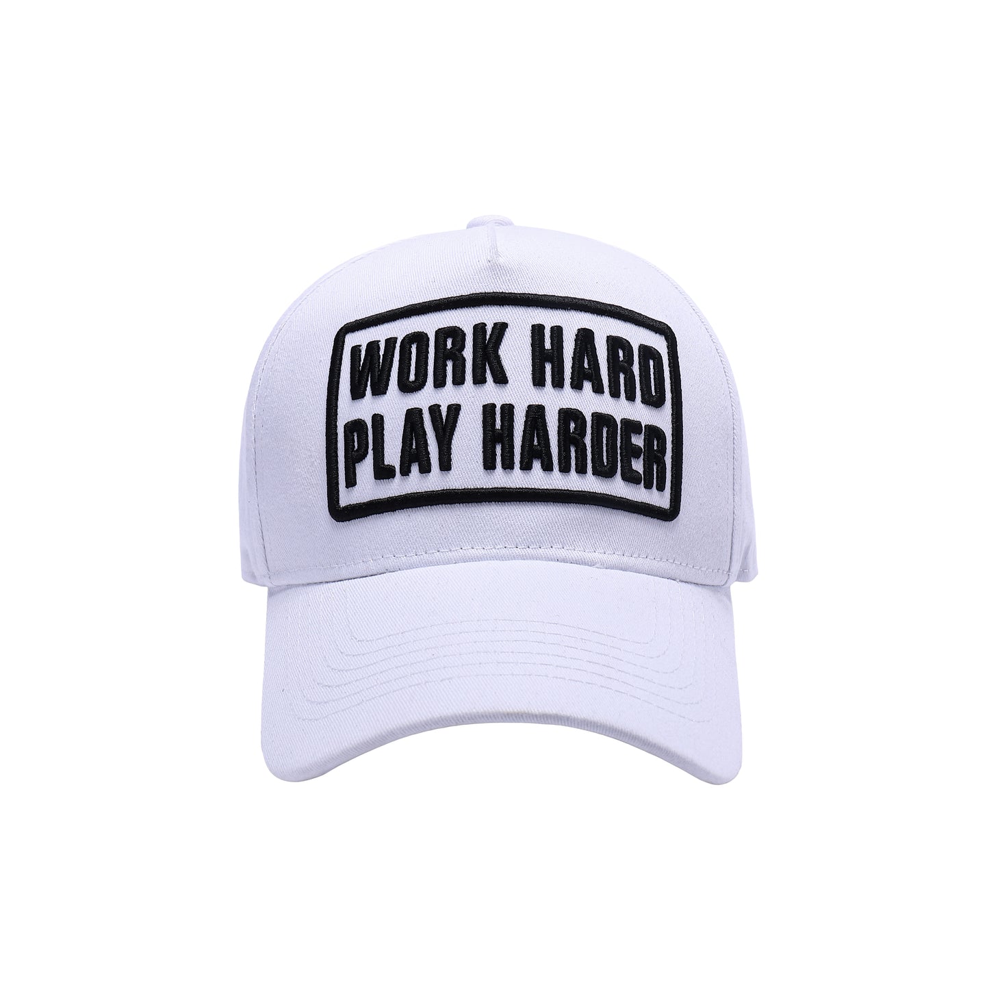 Work Hard Play Harder Embroidered Baseball Caps