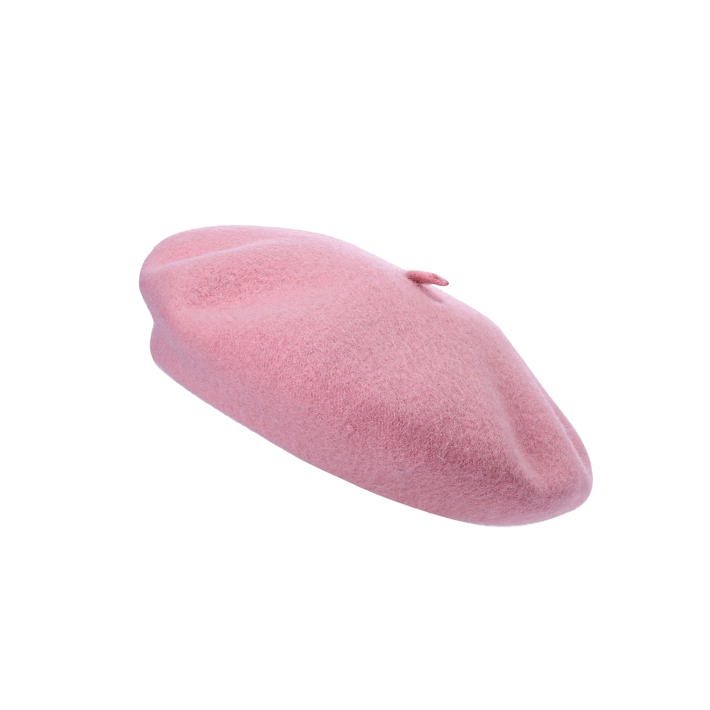 Premium Wool Beret - Light Pink