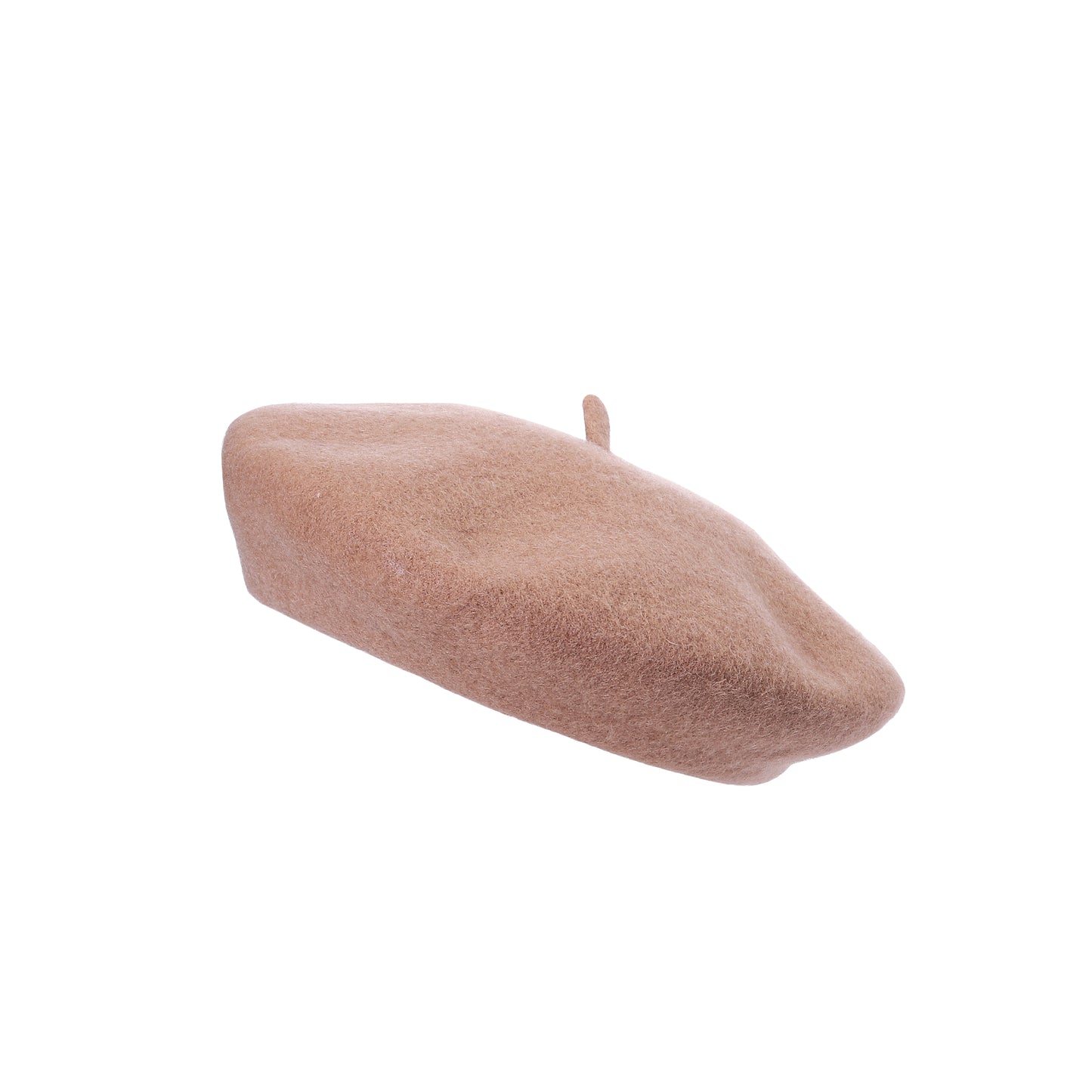 Premium Wool Beret - Camel