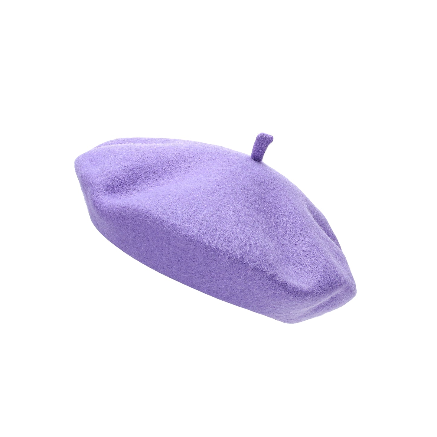 Premium Wool Beret - Lilac