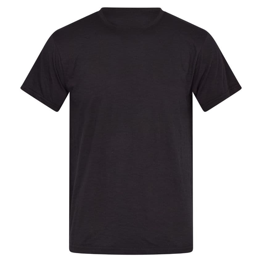Premium Cotton Rich Plain Black T-Shirts