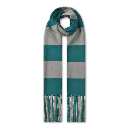 Mens Supersoft Luxury Knitted Scarves with tassels - Wizard Stripes