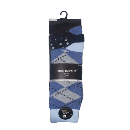 Mens Dress Socks - Mixed Pattern (12 Pairs)