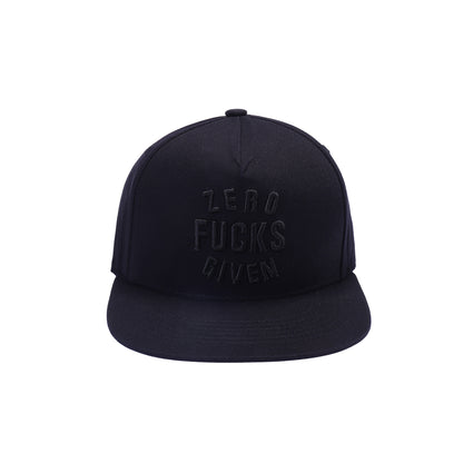'Zero F**** Given' Embroidered Snapbacks
