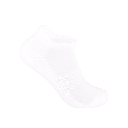 Ladies Cushioned Trainer Socks - White (12 Pairs)