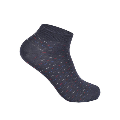 Mens Trainer Socks - Stitch Effect Pattern (12 Pairs)