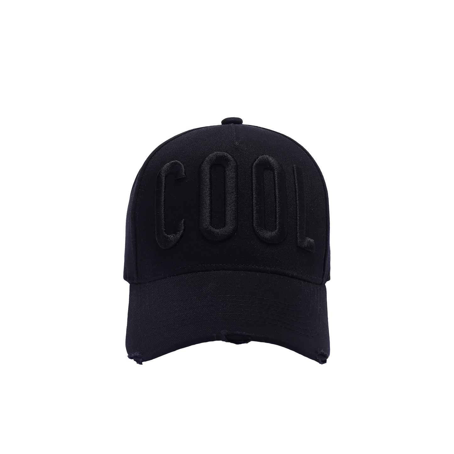 COOL Distressed Embroidered Baseball Caps