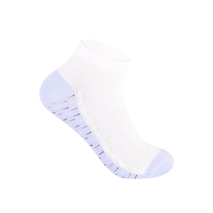 Mens Trainer Socks - Side Panel Dash Pattern (12 Pairs)