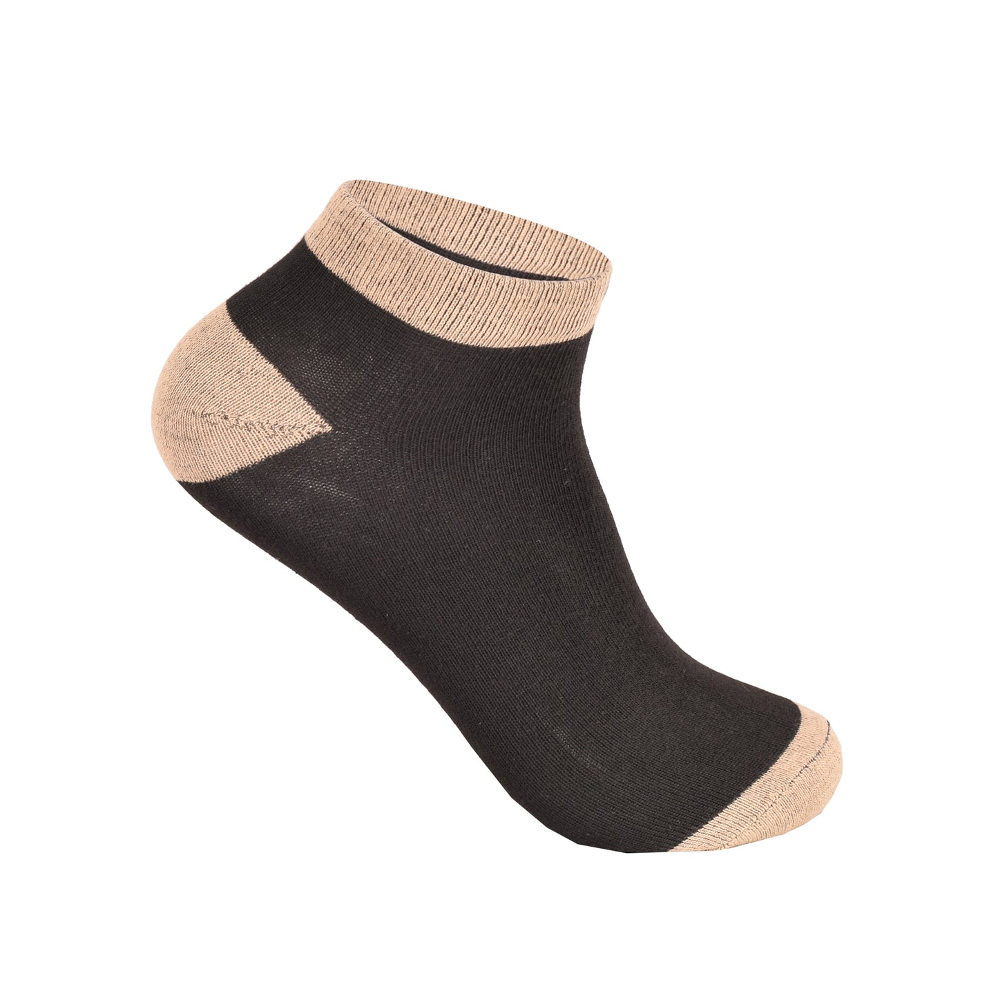 Mens Trainer Socks - Assorted Heel (12 Pairs)
